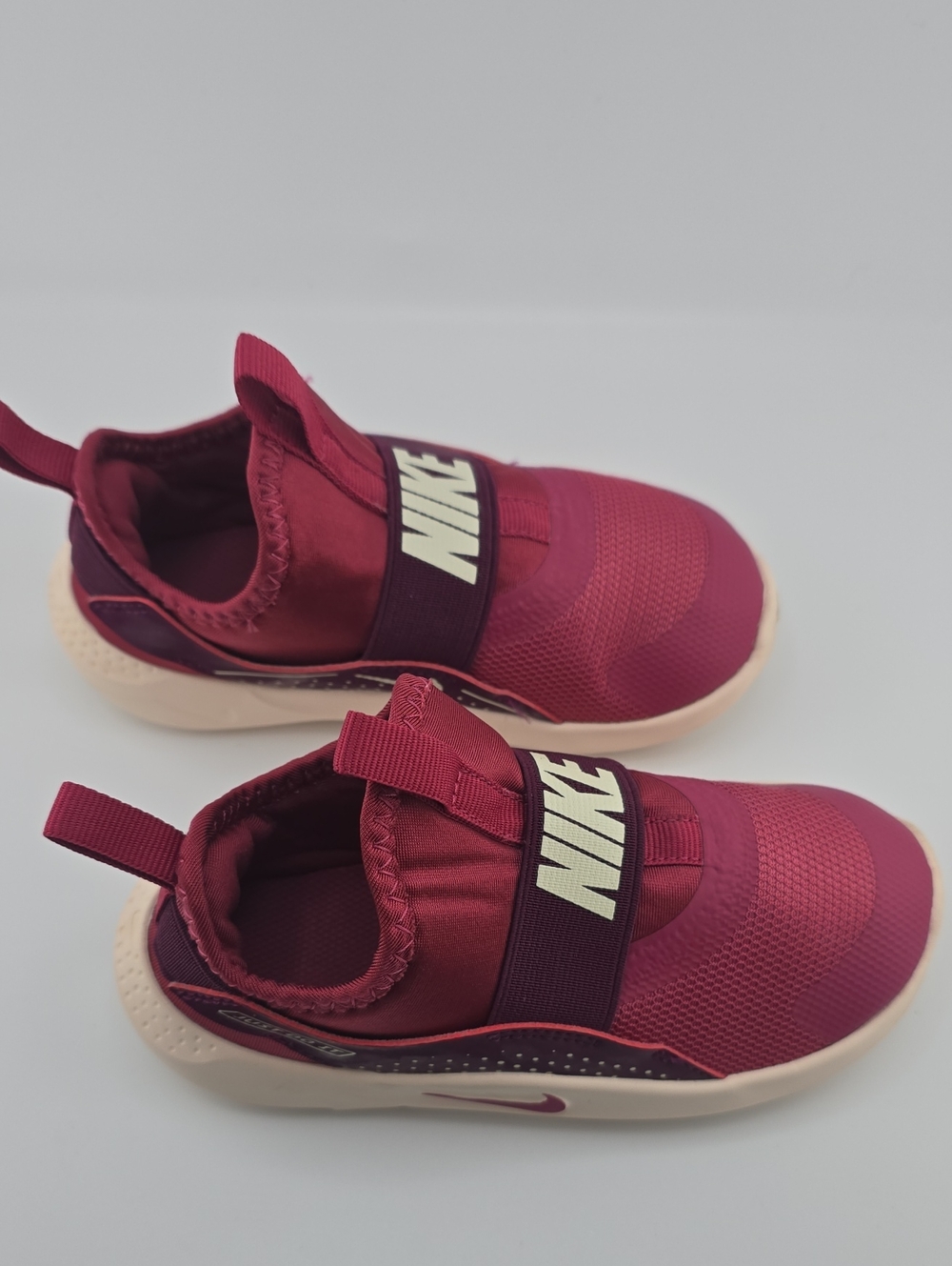 Nike Flex Runner 4GS  Bordeaux/Guava Ice/Sweet Beet Size 9C - Picture 6 of 14
